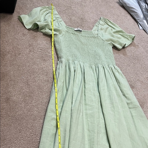 Madewell Lucie Linen Dress Fully lined WITH POCKETS! Small - Picture 9 of 10